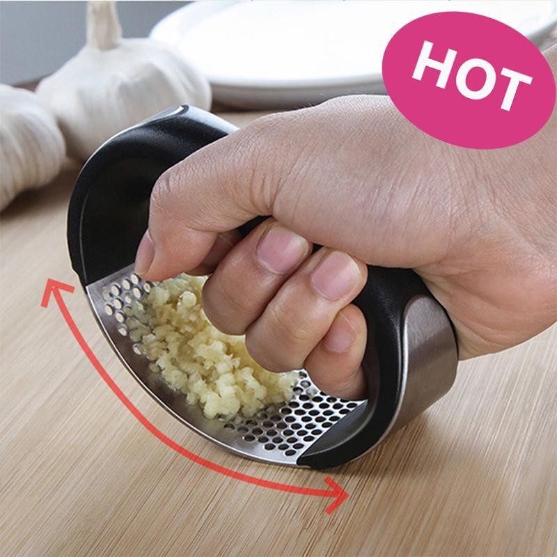 Garlic Press Manual Garlic Mincer Chopping Garlic Tools Images